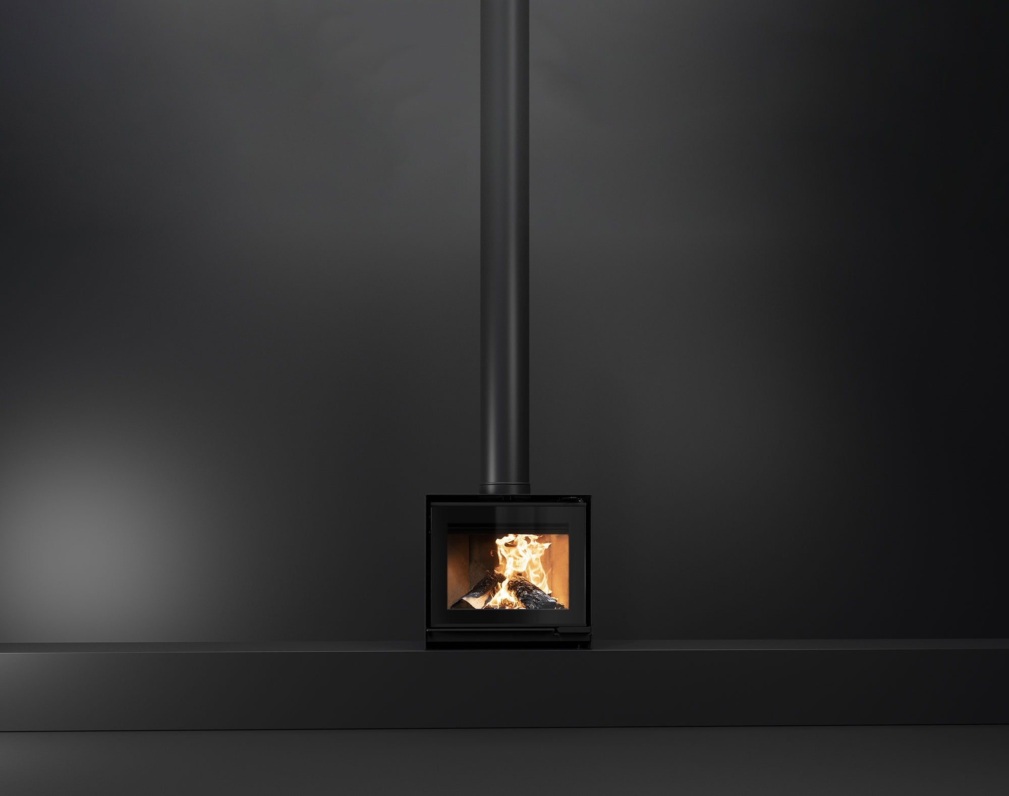 Escea Indoor Wood Fireplaces Direct Vent Technology